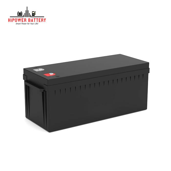 Waterproof Lifepo4 lithium battery 12V 200Ah with Heating and Bluetooth 5000 cycles BMS 200A