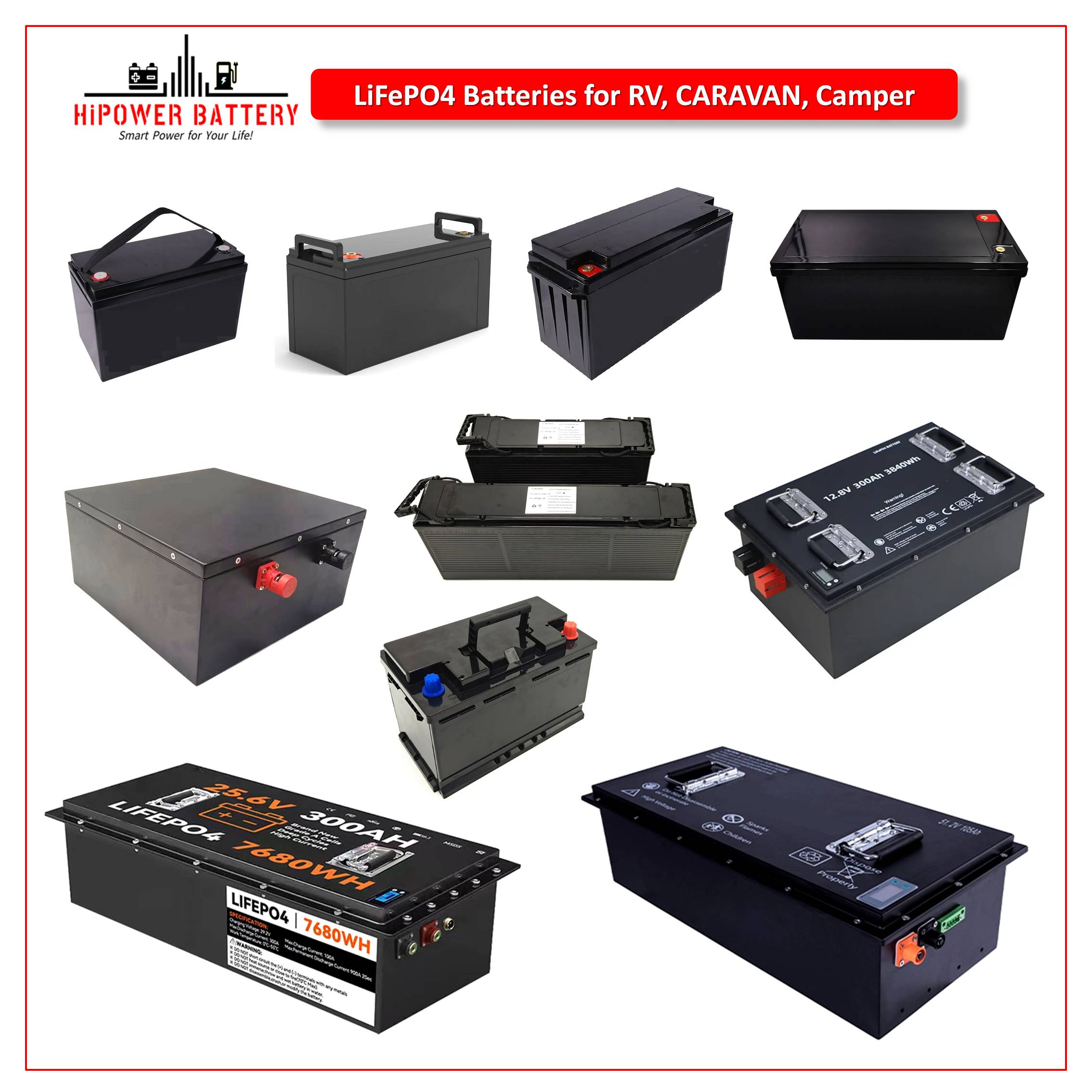 HiPOWER Lithium RV Batteries