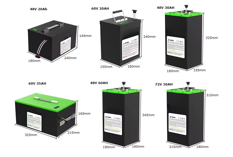 HiPOWER Lithium Batteries for Electric Scooter Motorcycle