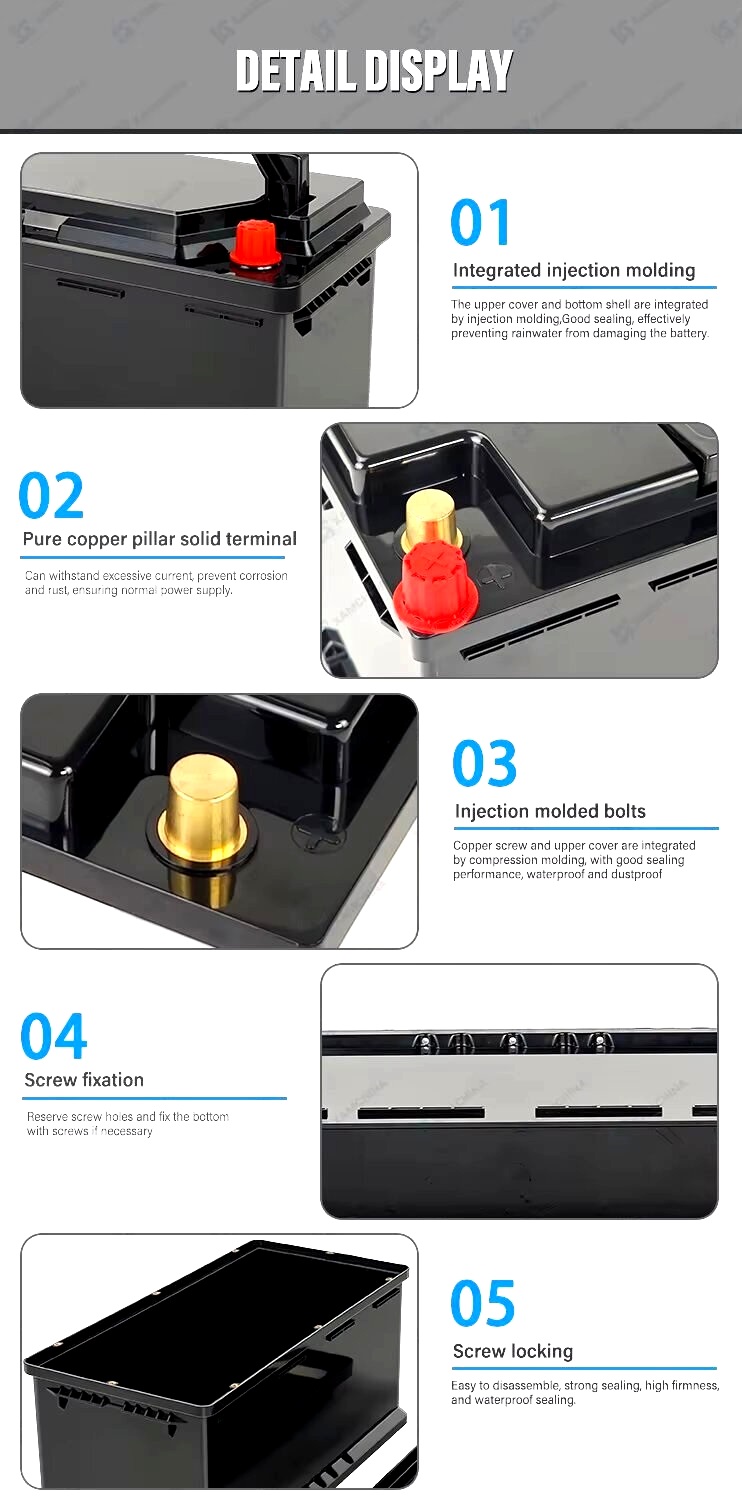 HiPOWER Lifepo4 Battery 12V 100AH 105AH Details